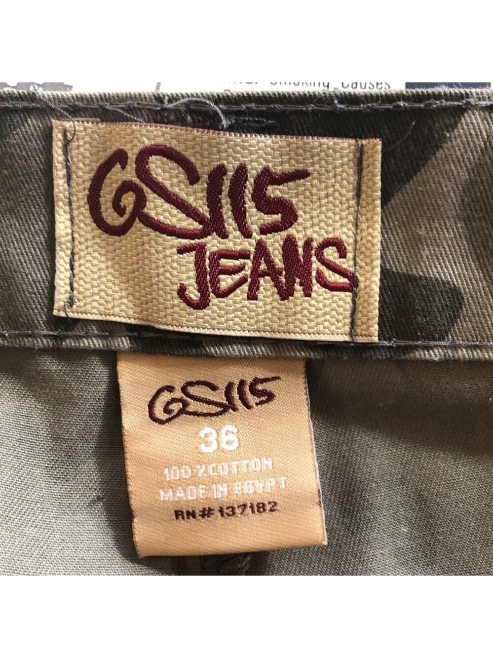 6S115 jeans cami shorts size 38 - Picture 4 of 4